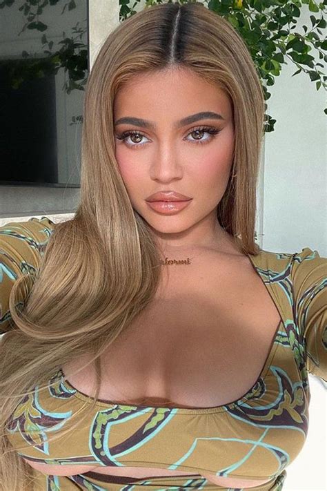 Blonde Hair Makeup, Cool Blonde Hair, Honey Blonde Hair, Kylie Jenner ...