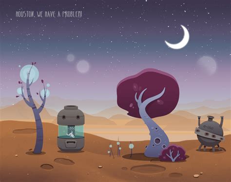 Хьюстон, у нас проблемы! on Behance