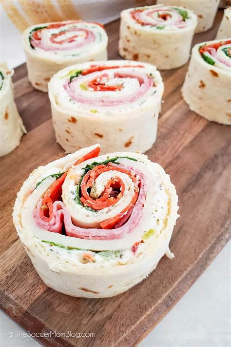 zesty italian pinwheels recipe  soccer mom blog