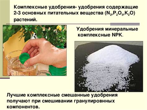 Презентация Минеральные удобрения