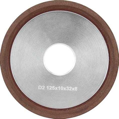 Круг заточной алмазный 125x3х5x32 мм, 12R4, плоский тарельчатый острый ...