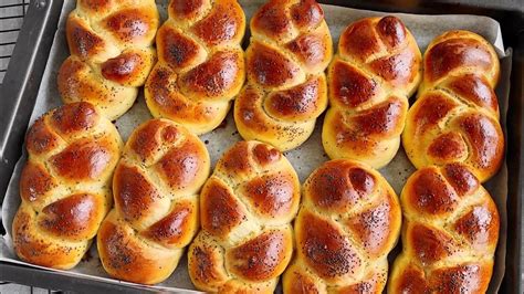 Сдобные домашние булочки! Булочки косички. Красивая формовка булочек ...
