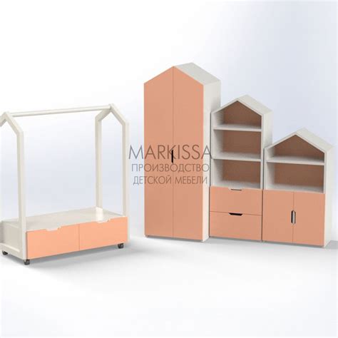 Комплект мебели в детскую комнату от производителя MarKissA