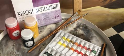 Сколько сохнет акриловая краска на холсте?