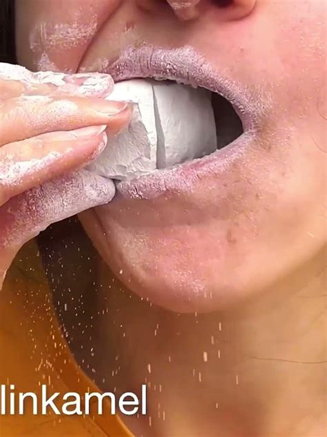 Сухой мел 😋 - YouTube