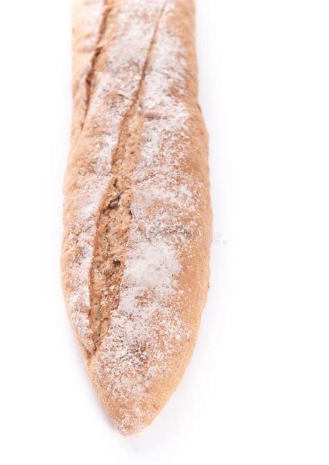 long loaf isolated  white stock photo image  eating dessert