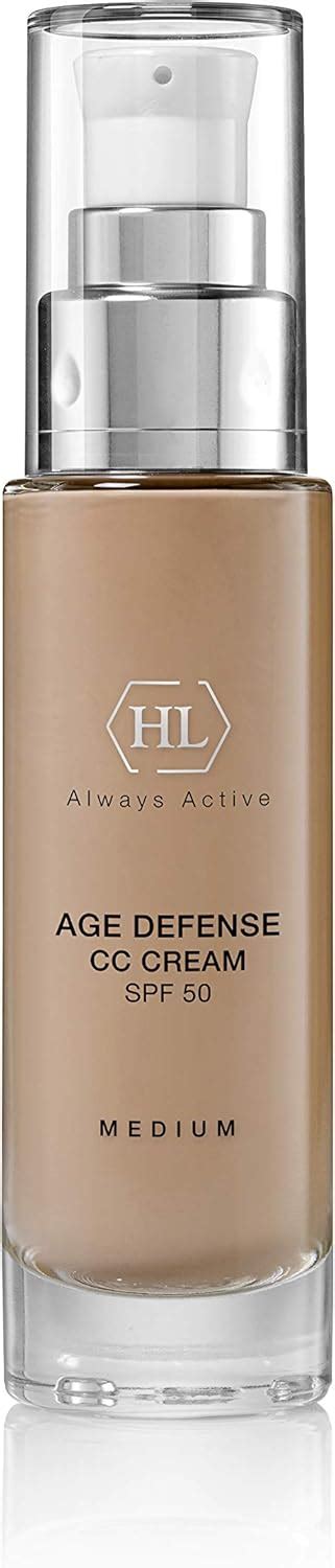 Holy Land Age Defense CC Cream SPF-50 50ml 1.7fl.oz (Medium) : Amazon ...