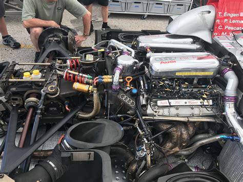 [Audi R8] Not every day you get to see a 5x LM winner in the nude 😜 : r/wec