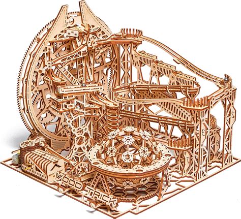 Wood Trick Wooden Marble Run 3D Wooden Puzzles for Adults and Kids to ...
