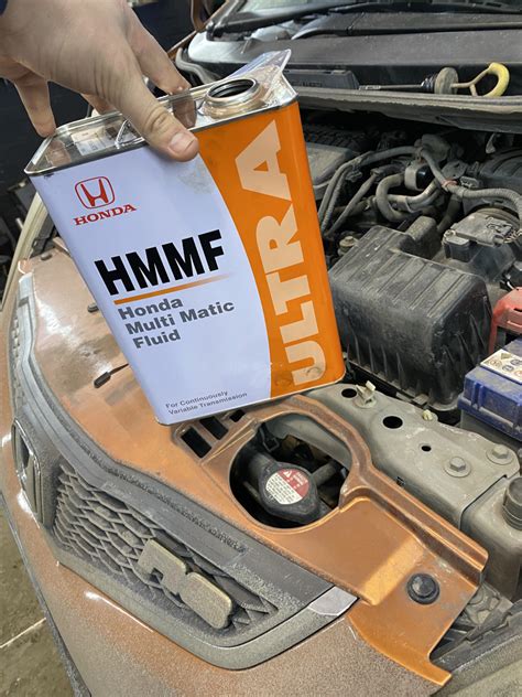 Плановая замена масла в вариаторе — Honda Fit (2G), 1,5 л, 2010 года ...