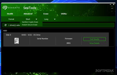 Seagate SeaTools Download Free (Windows) - 5.1.249 | Softpedia