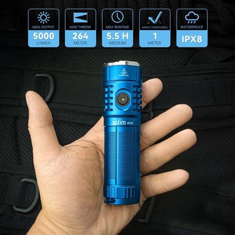 Sofirn SP33S mit 5000 Lumen! BLUE Version | Kaufen auf Ricardo