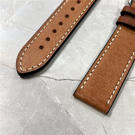 calf leather strap honey brown  files limited