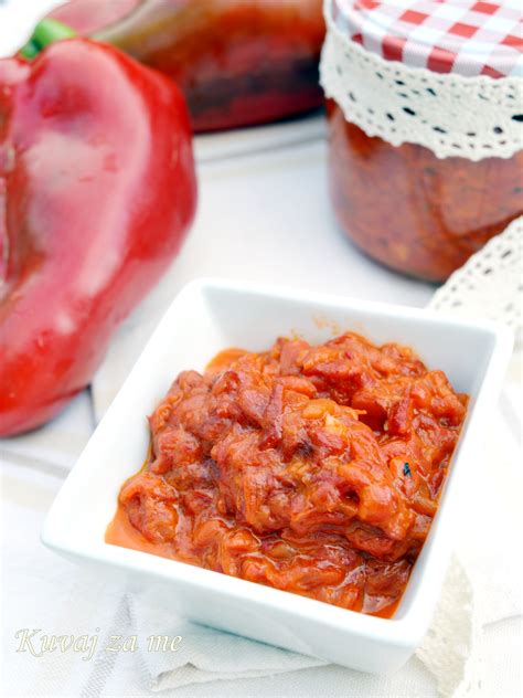 Ajvar od pečenih paprika | Kuvaj za me