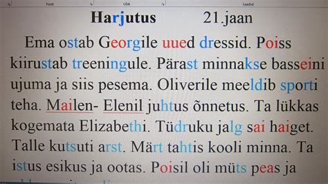 4.C KLASS: etteütlus