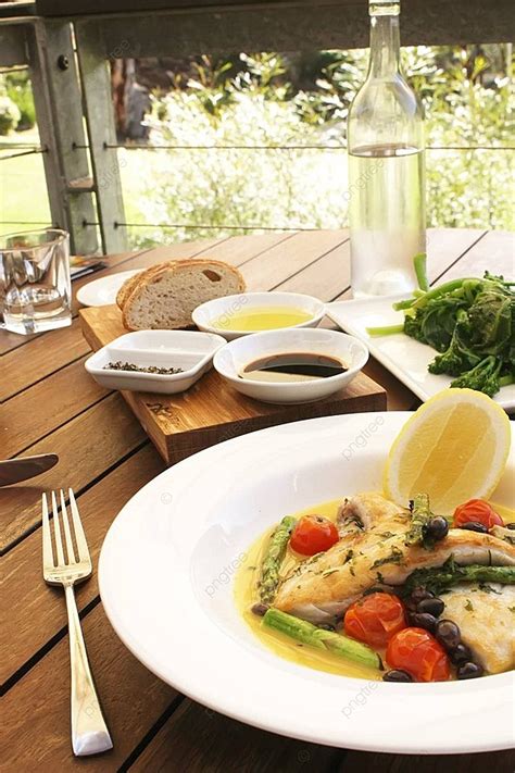 Gourmet Food Luxurious Gourmet Presentation Photo Background And ...