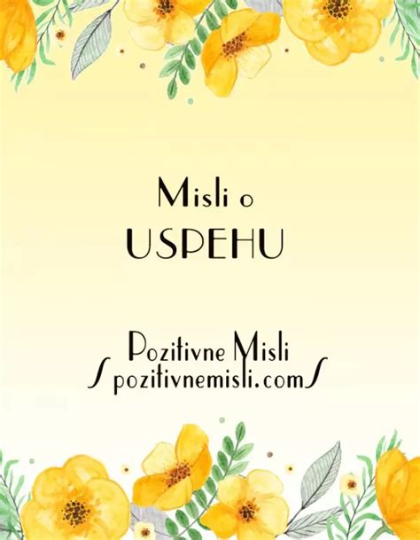 Motivacijske misli : Pozitivne Misli