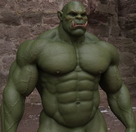 Green Orc HD + Mercilus 9 HD by geserty on DeviantArt