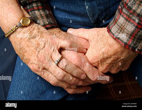 view  caring hands stock photo alamy