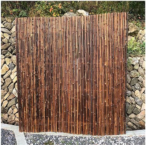 Amazon.com : yeSQMI Bamboo Privacy Fencing, Bamboo Wall Covering Garden ...