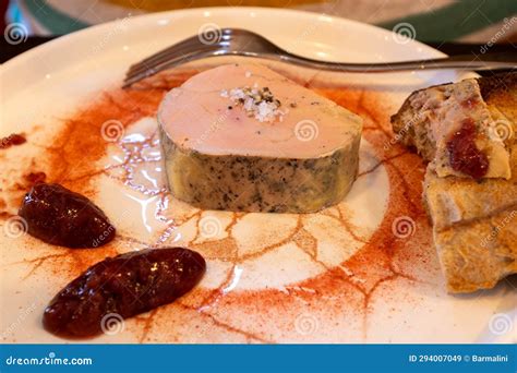 Foie Gras Fat Liver Specialty Food Product Made of Liver of a Duck or ...