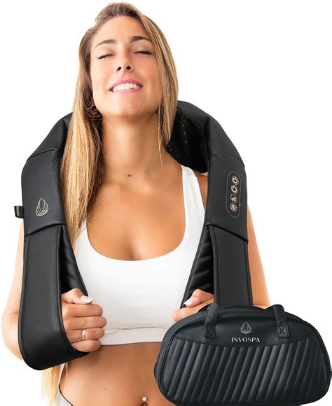 Shiatsu Back Shoulder and Neck Massager with Heat - Deep Tissue
