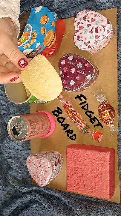 fidget board with goodies. фиджет борд со вкусняшками - YouTube
