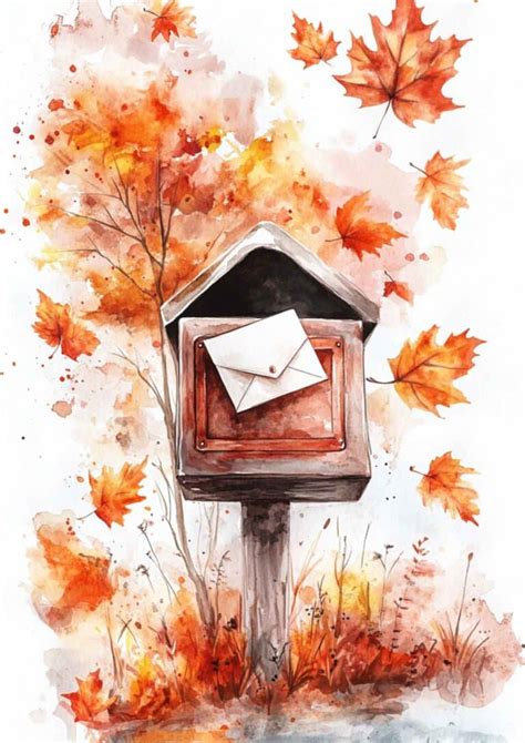 40+ Fall Watercolor Ideas (+FREE Printable Watercolor Templates ...