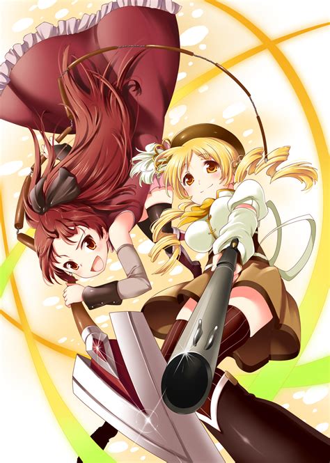 Mami and Kyoko - Mahou Shoujo Madoka Magica Photo (37462758) - Fanpop
