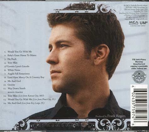 Josh Turner CD: Your Man - 15th Anniversary Deluxe Edition (CD) - Bear ...