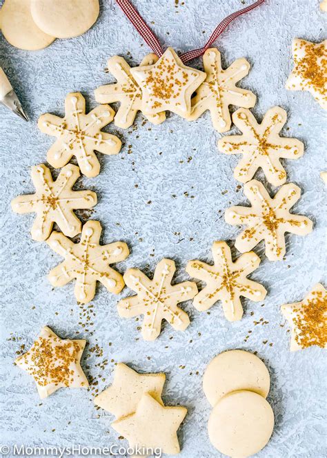 Eggless Sugar Cookies - Mommy's Home Cooking
