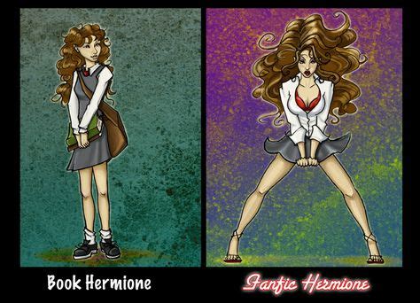 Hermione: Book vs. Fanfic by The-Starhorse on DeviantArt | Harry Potter ...