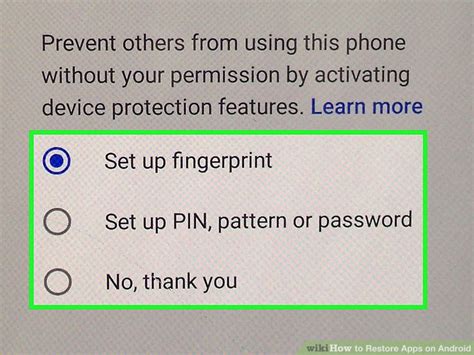 restore apps  android  pictures wikihow