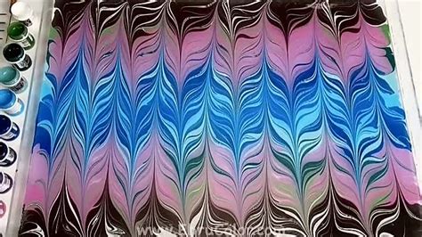 Листья из лент.