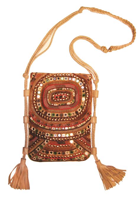 Antik Batik Mirror bag as seen on Elle Macpherson | Hand embroidery ...