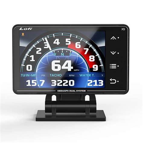 Amazon.com: Lufi Xs Obd2 Gauge Display,car inclinometer, Boost Gauge