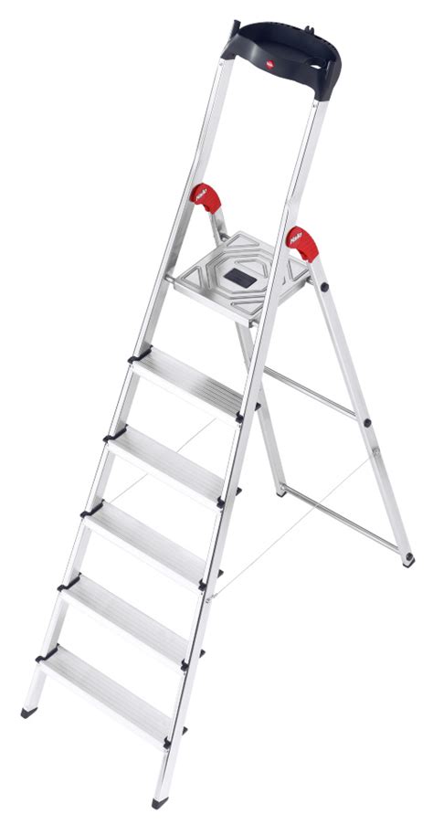 Стремянка алюминиевая Hailo L60 6 ступеней (арт. 8160-607) - купить в ...