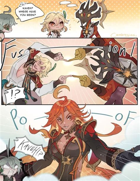 ა mavuika, kaveh ໒꒱ ‧₊ | Character art, Cartoon crossovers, Cool ...