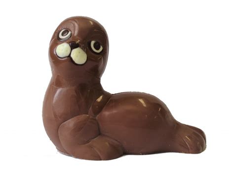 Čokoládová figurka Lachtánek - Čokoládové království