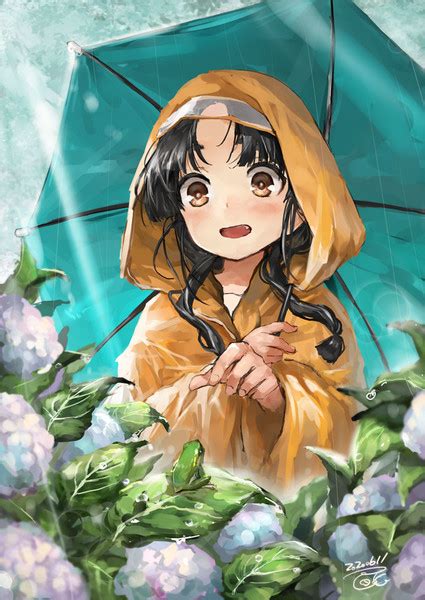 雨の日はちょっと嬉しい？ 「レインコート」を着た可愛い女の子イラスト詰め合わせ | ニコニコニュース オリジナル