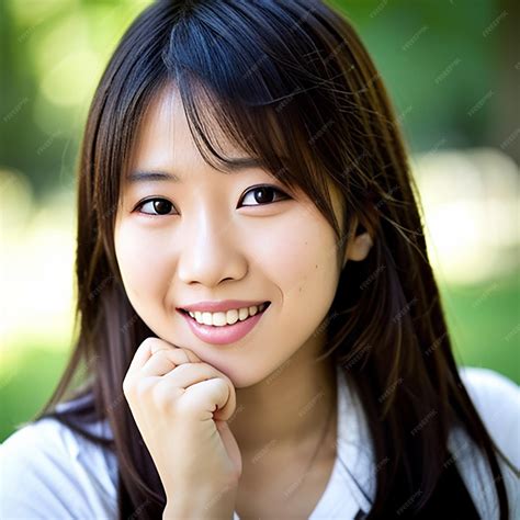 Premium AI Image | Beautiful Japanese Girl
