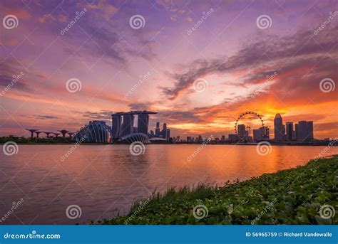 singapore cityscape editorial stock image image  asia