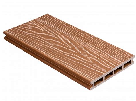 Террасная доска из ДПК Altay Decking пустотелая Тик купить в интернет ...