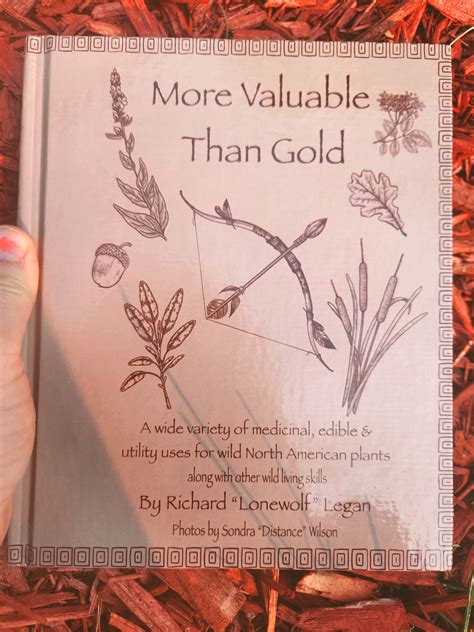 "More Valuable Than Gold" ethnobotany field guide by Richard Lonewolf