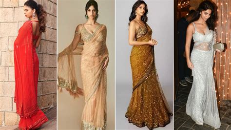 Fashion News | Suhana Khan's Saree Collection Will Definitely Grab Your ...