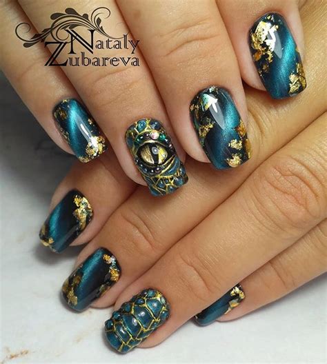 МАСТЕРСМОГ | Маникюр | Dragon nails, Gorgeous nails, Nail art