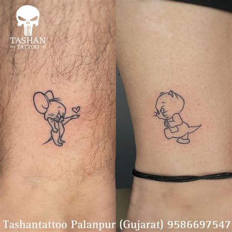 Tatuagem Tom E Jerry - Tom Jerry Tattoos Just Finished My Tom & Jerry Tattoo!!! & Filling The