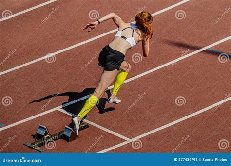 Sprinter Start Position Stock Photography | CartoonDealer.com #44438834