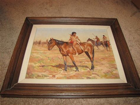 DAVID MANN Original Oil Painting on Canvas 14"x18" Framed | #1793846847