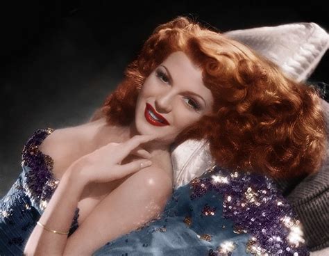 Rita Hayworth red | Le Shampiste 6489
